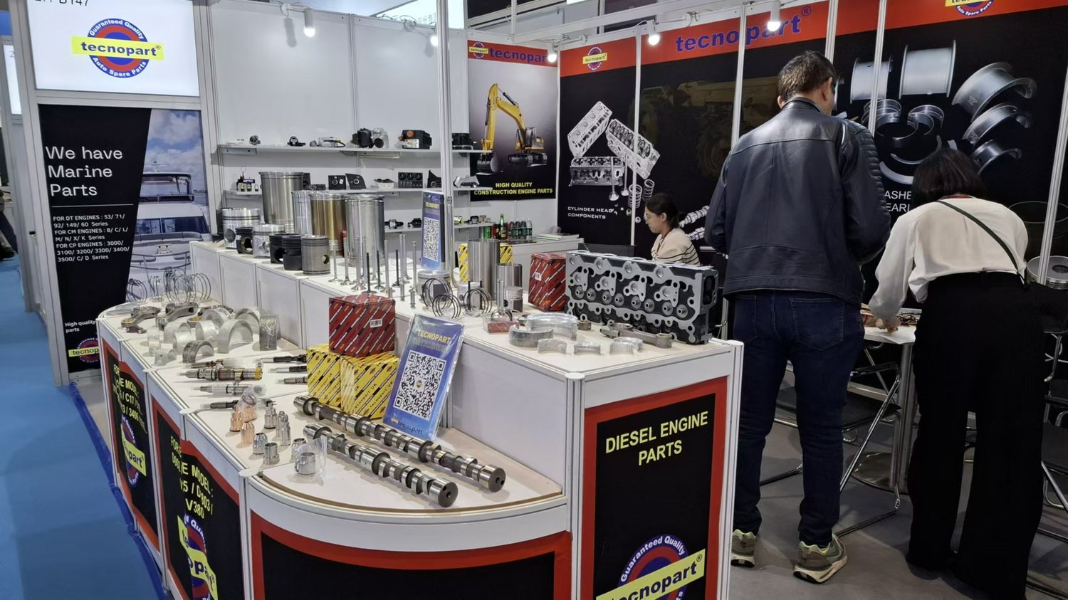 Tecnopart booth at Automechanika Shanghai 2024